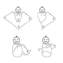 Carica l&#39;immagine nel visualizzatore di Gallery, BelleStyle Copertine in Mussola, 120 x 120 cm Grande Mussole Neonato...