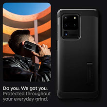 Carica l'immagine nel visualizzatore di Gallery, Spigen Cover Samsung Galaxy S20 Ultra Tough Armor Compatibile con Samsung S20 Ultra Cover Custodia - Nero
