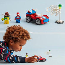 Carica l&#39;immagine nel visualizzatore di Gallery, LEGO 10789 Marvel L’Auto di Spider-Man e Doc Ock, Giocattolo di Spidey e i Suoi Fantastici Amici, Giochi per Bambini dai 4 Anni con Mattoncini Fosforescenti