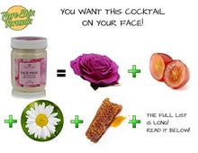 Carica l&#39;immagine nel visualizzatore di Gallery, Maschera idratante 100% naturale all’argilla, con rosa, caolino e olio di... - Ilgrandebazar