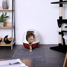 Carica l'immagine nel visualizzatore di Gallery, Dibea Tappetino per lettiera Gatti Cassetta igienica (M) 60 x...