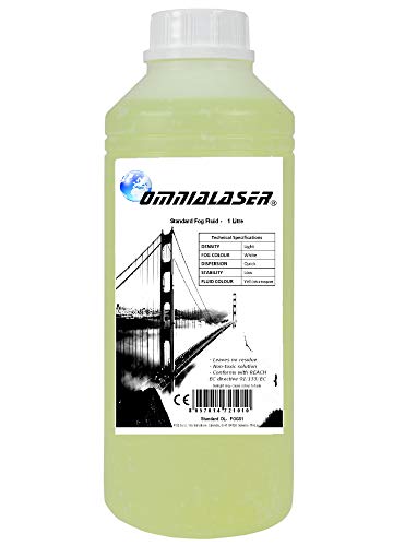 OmniaLaser OL-FOGS1 Liquido Standard Adatto per Tutte Le Macchine del Fumo... - Ilgrandebazar