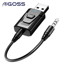 Carica l&#39;immagine nel visualizzatore di Gallery, Aigoss Adattatore Bluetooth USB 2 in 1 Trasmettitore e Ricevitore, Bluetooth...