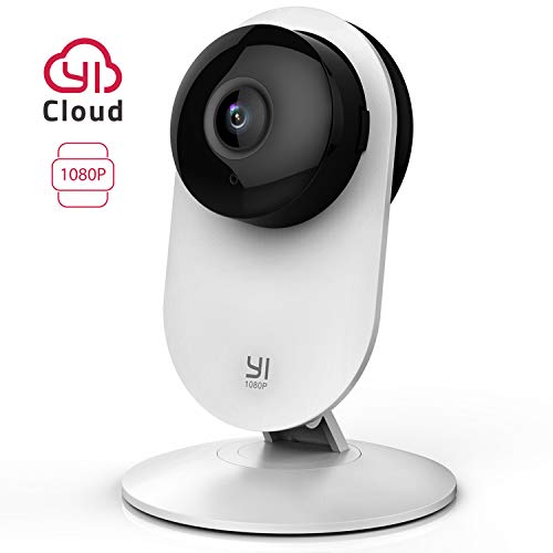 YI Home Camera 1080p ,Telecamera Wi-Fi Interno Compatibile con Alexa Bianco