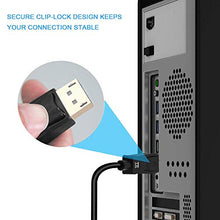 Carica l&#39;immagine nel visualizzatore di Gallery, TechRise Cavo DP a HDMI 2m DisplayPort a Adattatore Placcato in Oro,...