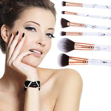 Carica l&#39;immagine nel visualizzatore di Gallery, Pennelli Make Up Start Makers12Pcs Set di Per Trucco in Marmo 12PCS