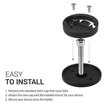 Carica l'immagine nel visualizzatore di Gallery, kwmobile Supporto compatibile con Garmin Edge/Bryton Rider/CatEye - per nero