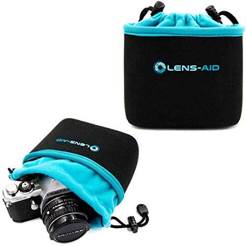 Lens-Aid Custodia per Fotocamera in Neoprene con Rivestimento Feltro: S