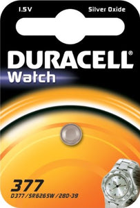 Duracell 377 SR626SW sb-aw AG4 1.55 V ossido d' argento per orologi - Ilgrandebazar