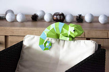 Carica l&#39;immagine nel visualizzatore di Gallery, Kit camaleonte NUOVO PUZZLE 3D MODERNO di assemblarsi per la decorazione... - Ilgrandebazar