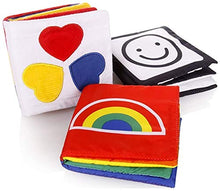 Carica l&#39;immagine nel visualizzatore di Gallery, Cisixin Libri di Stoffa Composto da per Lo Sviluppo Intellettivo del Bambino...