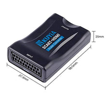 Carica l'immagine nel visualizzatore di Gallery, KUYiA Adattatore SCART HDMI, Analogico a Digitale Video Audio TO HDMI - Ilgrandebazar