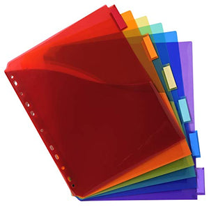 Exacompta 4834E Divisori e Segnaletica, 30x23.5 cm, Multicolore - Ilgrandebazar