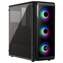 Carica l&#39;immagine nel visualizzatore di Gallery, Aerocool Sl5200Frost, Scatola PC Atx, Finestrino Laterale, LED RGB, Ventola...