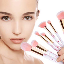 Carica l&#39;immagine nel visualizzatore di Gallery, Pennelli Make Up Start Makers Professional 12Pcs Set di pennelli per trucco...