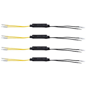 Justech 4 PCS 12V Resistenza del Moto LED Indicatore di Direzione 21W