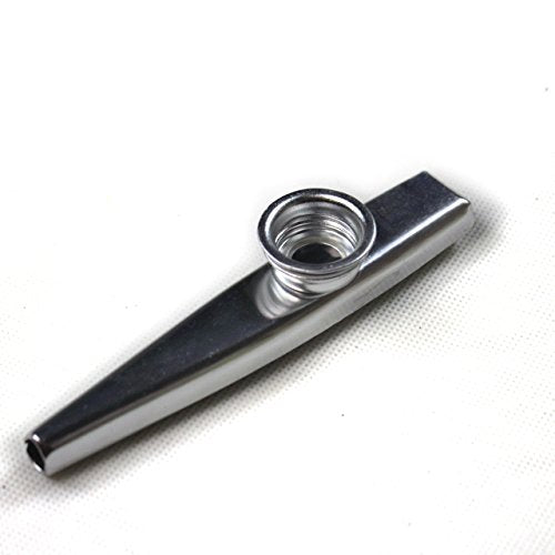 Kazoo'di argento di alta qualità Kazoo Tone Metal Harmonica Guitar... - Ilgrandebazar