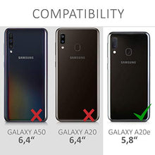 Carica l'immagine nel visualizzatore di Gallery, kwmobile Cover Compatibile con Samsung Galaxy A20e - Custodia in madre perla