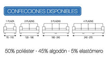 Carica l'immagine nel visualizzatore di Gallery, Martina Home Tunez Copridivano elastico, Tela (50% poliestere, 45% Grigio - Ilgrandebazar