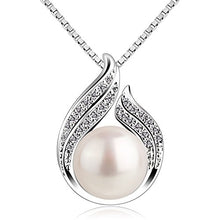 Carica l&#39;immagine nel visualizzatore di Gallery, B.Catcher collana e ciondolo abbraccio con perla argento s925“Hug with... - Ilgrandebazar