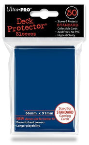 50 Ultra Pro Deck Protector Sleeves Metallic Sapphire Blue Blau - Standard -... - Ilgrandebazar