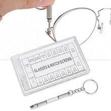 Carica l&#39;immagine nel visualizzatore di Gallery, Kit Riparazione Occhiali con viti 1000 pz Micro Dadi e pinzette e cacciavite... - Ilgrandebazar