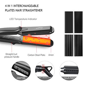 Piastra Per Capelli 4-1, Lisciante Professionale... - Ilgrandebazar