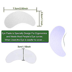 Locisne Eye Gel Pads- 100 paia di ciglia estensioni lint free