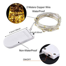 Carica l&#39;immagine nel visualizzatore di Gallery, 15 pezzi Dioxide 20 LED 2M Mini Lampada a fili di rame Bianco Caldo, Luci... - Ilgrandebazar