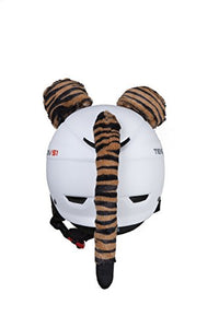 Accessori CASCO Orecchie TIGRE da applicare al casco sci moto adulti bambini - Ilgrandebazar