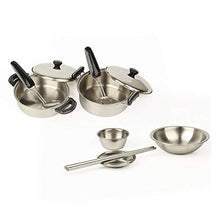 Carica l&#39;immagine nel visualizzatore di Gallery, Giocattoli per Pentole Cucina Bambini, in Acciaio...