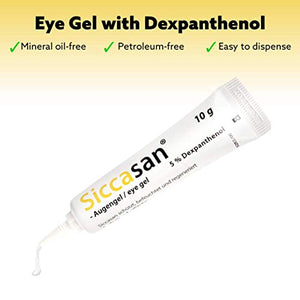 Siccasan Gel Intensivo Occhi Secchi con Carbomer e Dexpantenolo | 1 x 10 g - Ilgrandebazar