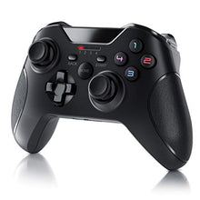 Carica l&#39;immagine nel visualizzatore di Gallery, CSL - Gamepad wireless per PC - Design Xbox - USB dongle da 2,4 Ghz - Stick...