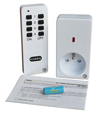 Carica l&#39;immagine nel visualizzatore di Gallery, Tibelec 624610 - Presa variatore luce domotica con telecomando [Classe di... - Ilgrandebazar