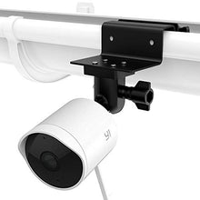 Carica l&#39;immagine nel visualizzatore di Gallery, Holaca, supporto per grondaia, resistente alle intemperie, compatibile Nero