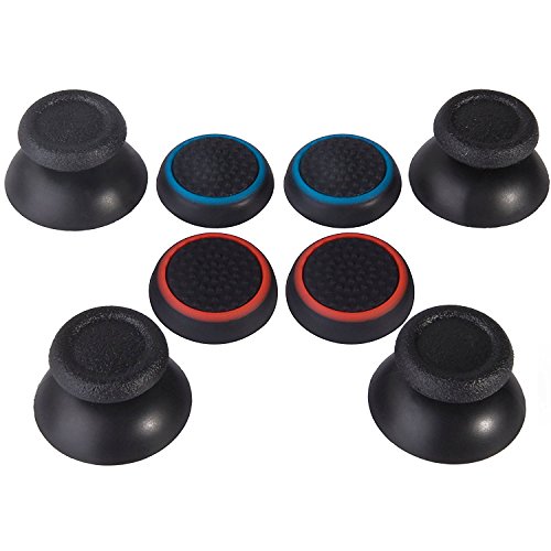 Analogico Joystick Silicone e Thumbstick Cappucci Cover per Controller PS4,...