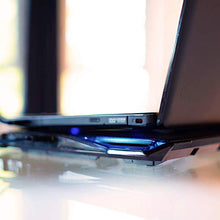 Carica l&#39;immagine nel visualizzatore di Gallery, KLIM™ Cyclone - Base di Raffreddamento PC Portatile + Laptop Stand con Rosso