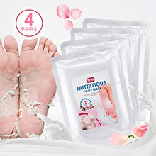 Carica l&#39;immagine nel visualizzatore di Gallery, Y.F.M Maschera peeling alla rosa 4 paia, Piedi Esfoliante, Per...