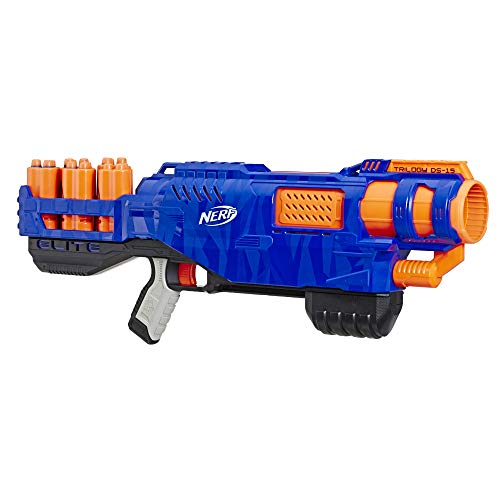 Nerf- Elite Trilogy DS-15 Blaster con 15 Dardi Originali e 5...