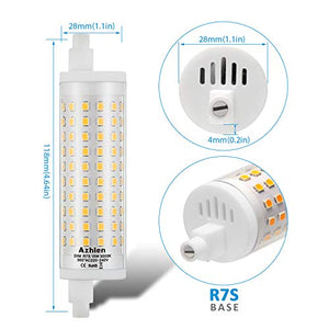 R7S LED 118mm Dimmerabile 15W Lampadina a Doppio Effetto Lineare J118 ,... - Ilgrandebazar