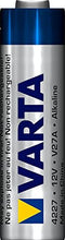 Carica l'immagine nel visualizzatore di Gallery, VARTA V27A - MN 27 - LR27, 4227101401, Batteria Alcalina, 12 Volts, Diametro 8 mm, Altezza 28,2 mm, Confezione 1 pila