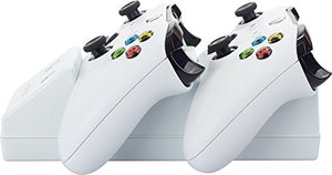 Venom Twin Docking Station with 2 x Rechargeable Battery Packs: White -