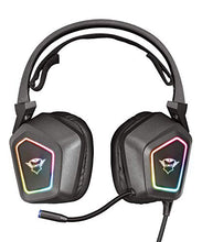 Carica l'immagine nel visualizzatore di Gallery, Trust GXT 450 Blizz Cuffie gaming RGB suono surround virtuale 7.1