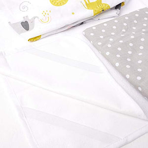 Set 3 Pezzi | 2 Lenzuola Next2Me Compatibili 83x50cm + 1 Coprimaterasso... - Ilgrandebazar