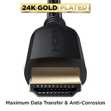 Carica l&#39;immagine nel visualizzatore di Gallery, PowerBear Cavo HDMI 4K 2 m | Alta velocità, nylon intrecciato e connettori dorati, 4K a 60 Hz, Ultra HD, 2K, 1080P, ARC e CL3 | per laptop, monitor, PS5, PS4, Xbox One, Fire TV e altro ancora