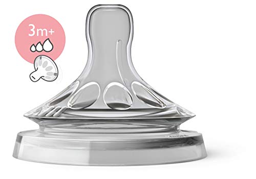 Philips SCF045/27 Avent 2 Tettarelle Natural Flusso Regolabile, Foro con... - Ilgrandebazar