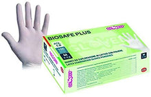 Carica l&#39;immagine nel visualizzatore di Gallery, Guanti in lattice con polvere taglia S - 100 pezzi