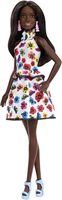 Barbie- Fashionistas Bambola con Vestito a Tema Arcobaleno, FXL46 - Ilgrandebazar