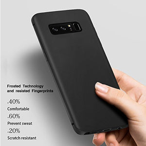 Infreecs Cover Galaxy Note 8, Silicone Caso Black [Ultra Sottile] Anti Nero - Ilgrandebazar