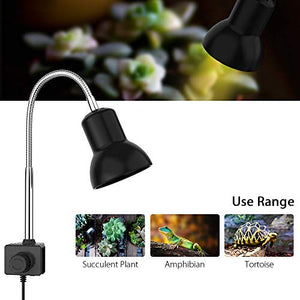 DADYPET Tartaruga Illuminazione, Lampada Alogena Calore Retroilluminazione...